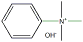 Phenyltrimethylammonium hydroxide Struktur