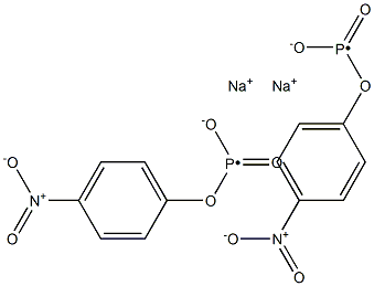 4-硝基苯基磷基二鈉鹽, , 結(jié)構(gòu)式