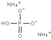 Ammonium phosphate dibasic Struktur