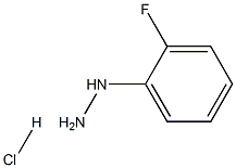 O-fluorophenyl hydrazine hydrochloride Struktur