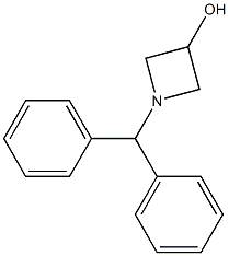 1-(diphenylmethyl)azetidin-3-ol Struktur