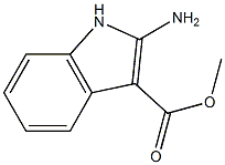 Methyl 2-aminoindole-3-carboxylate Struktur