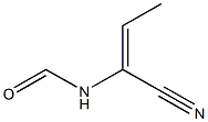 N-(1-Cyanopropenyl)formamide Struktur