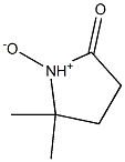 5,5-dimethylpyrrolidin-2-one-1-oxide Struktur