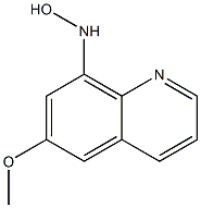 6-methoxy-8-hydroxylaminoquinoline Struktur