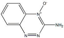 3-amino-1,2,4-benzotriazine 4-oxide Struktur