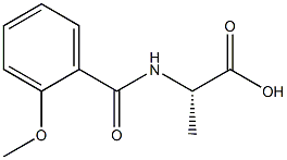 2-methoxybenzoylalanine Struktur