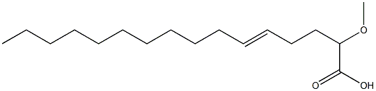 2-methoxy-5-hexadecenoic acid Struktur