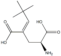 4-(2,2-dimethylpropylidene)glutamic acid Struktur