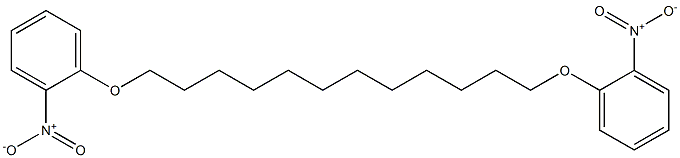 1,12-Bis(2-nitrophenoxy)dodecane Struktur