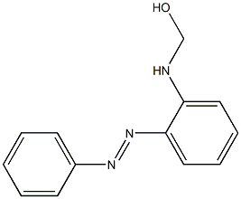 HYDROXYMETHYLAMINOAZOBENZENE Struktur