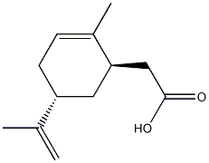 (-)-TRANS-CARVYLACETATE Struktur