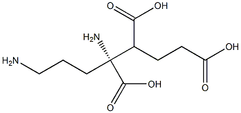 L-ORNITHINEALPHA-GLUTARICACID Struktur