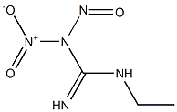 N-NITRO-N'-ETHYL-N-NITROSOGUANIDINE Struktur