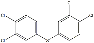 3,3',4,4'-TETRACHLORODIPHENYLSULPHIDE Struktur