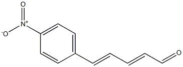 5-(4-NITROPHENYL)PENTA-2,4-DIENAL Struktur