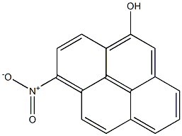 1-NITROPYREN-4-OL Struktur