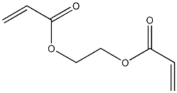 1,2-ETHANEDIOLDIACRYLATE Struktur