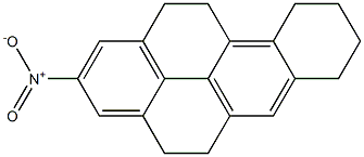 2-NITRO-4,5,7,8,9,10,11,12-OCTAHYDROBENZO(A)PYRENE Struktur