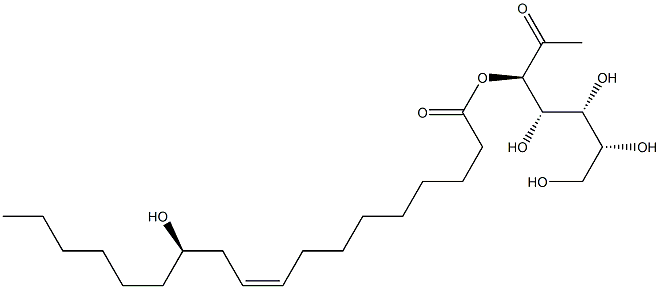 METHYLGLUCOSERICINOLEATE Struktur