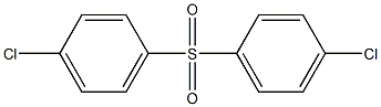 P,P'-DICHLORODIPHENYLSULPHONE Struktur