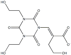 TRIS(2-HYDROXYETHYL)ISOCYANURATEACRYLATE Struktur