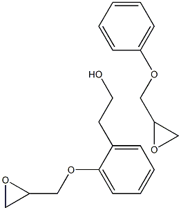 DIPHENOLOLPROPANEDIGLYCIDYLETHER Struktur