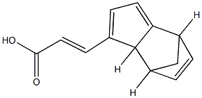 ACRYLICACID,((3A,4,7,7A-TETRAHYDRO)4,7-METHANOINDENYL)E. Struktur