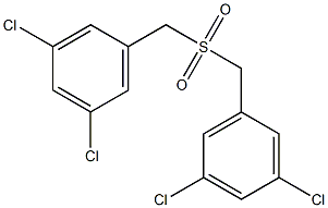 3,5-DICHLOROPHENYLMETHYLSULPHONE Struktur