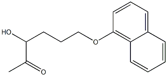 ACETYLNAPHTHOXYBUTANOL Struktur