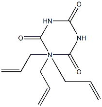 TRIALLYL-S-TRIAZINE-TRIONE Struktur