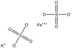 FERRICPOTASSIUMSULPHATE Struktur