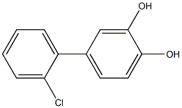 2-CHLORO-3',4'-DIHYDROXYBIPHENYL Struktur