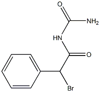 BROMOPHENYLACETYLUREA Struktur