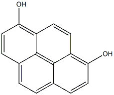 1,8-DIHYDROXYPYRENE Struktur