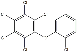 HEXACHLORODIPHENYLETHER Struktur