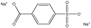 4-SULPHOBENZOICACID,SODIUMSALT Struktur