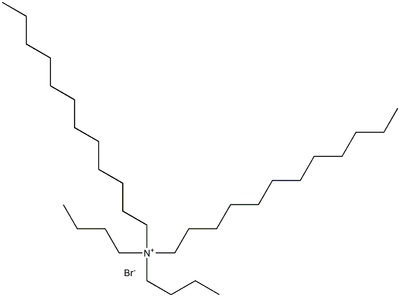 DIDODECYLDIBUTYLAMMONIUMBROMIDE Struktur