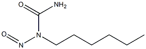 UREA,1-HEXYL-1-NITROSO- Struktur