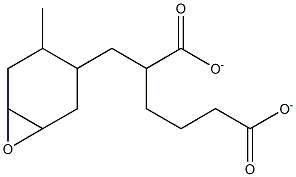 3,4-EPOXY-6-METHYLCYCLOHEXYLMETHYLADIPATE Struktur