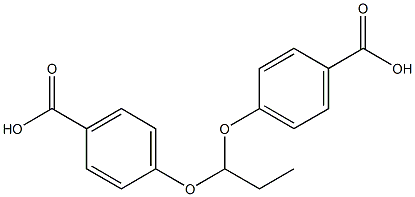 BIS(PARA-CARBOXYPHENOXY)PROPANE Struktur