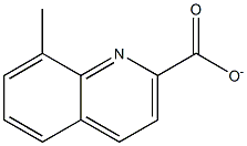 8-METHYLQUINOLINOATE Struktur