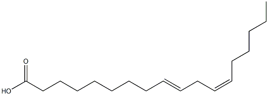 TRANS-LINOLEICACID Struktur