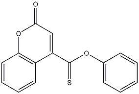 4-(THIOPHENOXYMETHYL)COUMARIN Struktur