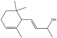 3-BUTEN-2-OL,4-(2,6,6-TRIMETHYL-2-CYCLOHEXEN-1-YL)- Struktur