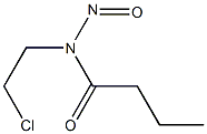 N-(2-CHLOROETHYL)-N-NITROSO-N-BUTYRAMIDE Struktur