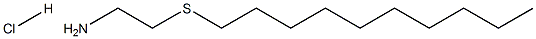 2-(DECYLTHIO)ETHANAMINEHYDROCHLORIDE Struktur