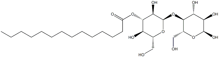 MALTOSRMYRISTATE Struktur