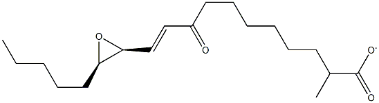 METHYLCIS-12,13-EPOXY-9-OXO-TRANS-10-OCTADECENATE Struktur