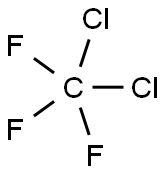 DICHLOROTRIFLUOROMETHANE Struktur